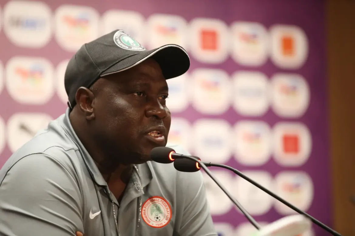 Super Falcons head coaches – current Nigeria women's national team head coach directing players during a match