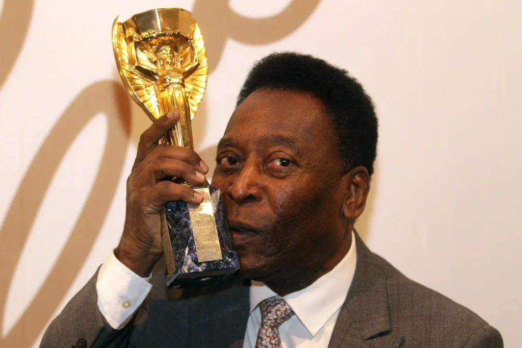 Original Jules Rimet trophy used in early FIFA World Cup history before replacement