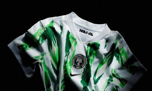 Super Falcons home kit 2026 featuring the latest green jersey design